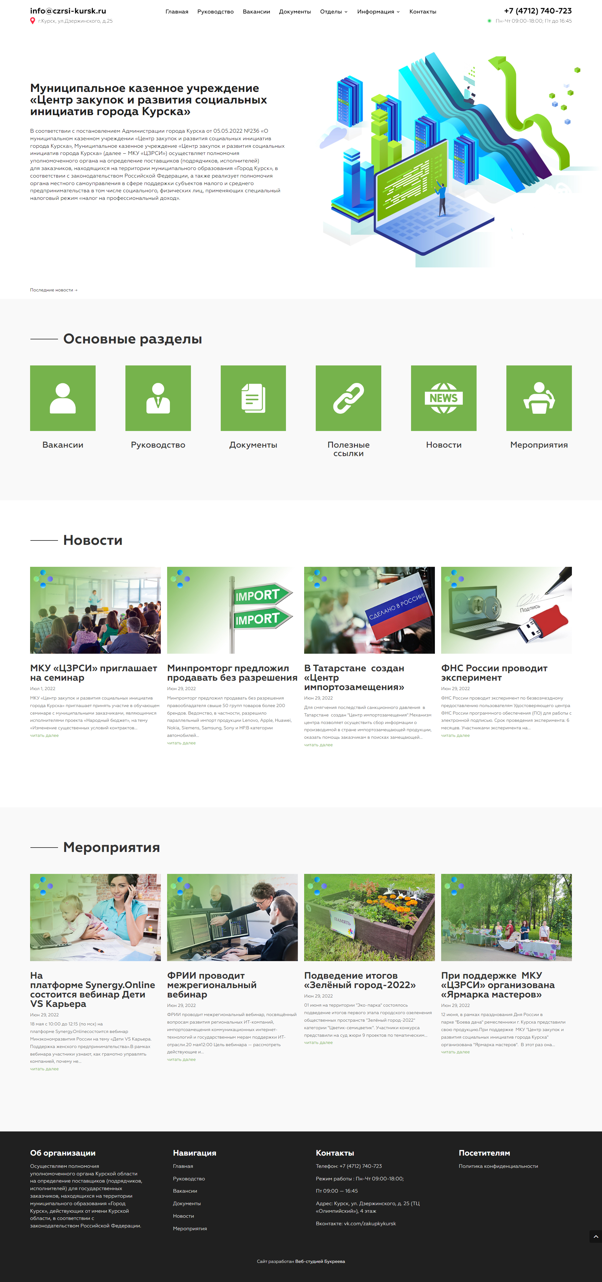 Дизайн многостраничного сайта 